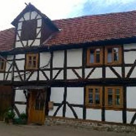 Aeltestes Haus In Quentel - Ferienwohnung 1 Mit Kleinem Garten Hessisch Lichtenau Exterior photo